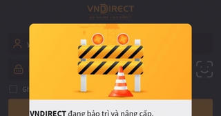 Nhà đầu tư mở tài khoản tại VNDIRECT bất lực nhìn thị trưởng đỏ lửa