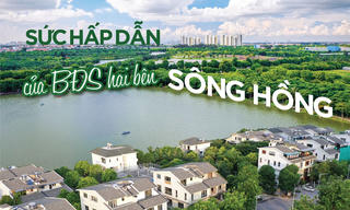 Có nên đầu tư bất động sản ven sông Hồng thời điểm này?