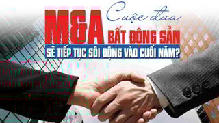 Cuộc đua M&A bất động sản: Sẽ tiếp tục sôi động vào cuối năm