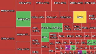 Áp lực bán lan rộng, VN-Index giảm gần 36 điểm
