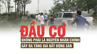 “Đầu cơ” không phải là nguyên nhân chính gây ra tăng giá bất động sản