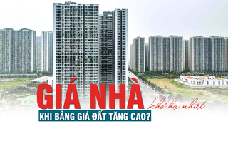 Giá nhà khó “hạ nhiệt” khi bảng giá đất tăng cao