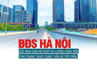 Bất động sản Hà Nội: Sức mua căn hộ vượt xa lượng cung mới, tình trạng “khát cung” vẫn sẽ tiếp diễn