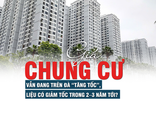 Giá chung cư vẫn đang trên đà “tăng tốc”, liệu có giảm tốc trong 2–3 năm tới