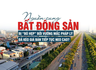 Nguồn cung bất động sản bị “bó hẹp” trong khi nhu cầu ở thực vẫn duy trì cao