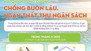 Hải quan tăng cường chống buôn lậu, ngăn thất thu ngân sách