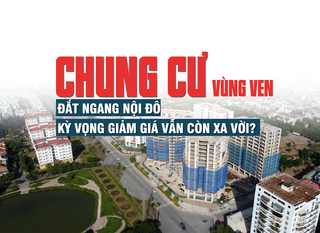 Giá chung cư vùng ven đắt ngang nội đô, kỳ vọng giảm giá vẫn còn xa vời