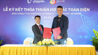 Mpoint Network và Popplife hợp tác toàn diện – mở rộng hệ sinh thái chăm sóc khách hàng thông minh