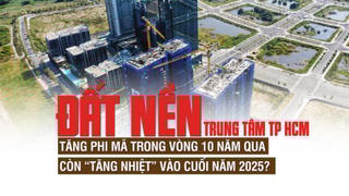 Giá đất nền trung tâm TP HCM tăng cao trong vòng 10 năm qua
