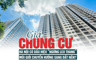 Giá chung cư Hà Nội có dấu hiệu “ngừng leo thang”, môi giới chuyển hướng sang đất nền