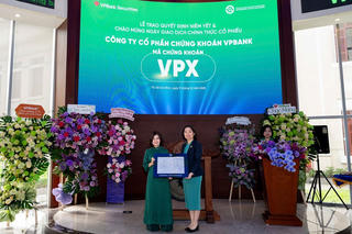 Cổ phiếu VPX chính thức giao dịch trên HoSE