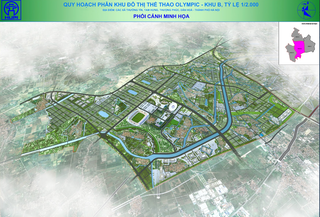Công khai đồ án quy hoạch khu đô thị Olympic 10.000 ha, có sân vận động 135.000 chỗ ngồi