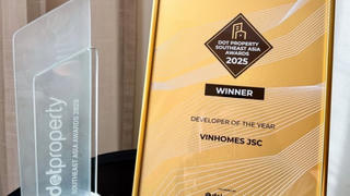Vinhomes được vinh danh “Nhà phát triển bất động sản của năm” khu vực Đông Nam Á tại Dot Property Southeast Asia Awards 2025