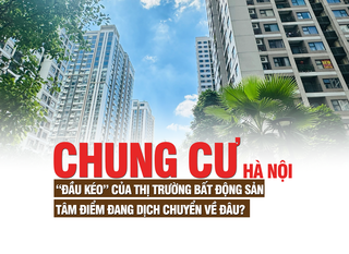 Thị trường chung cư Hà Nội: “Đầu kéo” của thị trường bất động sản