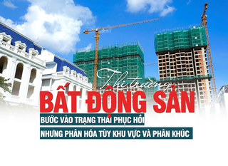 Thị trường bất động sản: Bước vào trạng thái phục hồi nhưng phân hóa tùy khu vực và phân khúc
