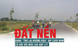 Đất nền đang “trở lại đường đua” dịp cuối năm