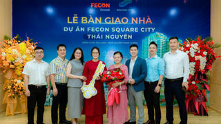 Bàn giao shophouse đầu tiên tại dự án FECON Square City kích hoạt tương lai phồn vinh tại Vạn Xuân, Thái Nguyên