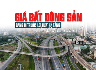 Giá bất động sản đang đi trước “lời hứa” hạ tầng, cơ hội hay rủi ro