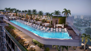 Tầng mái Noble Crystal Tay Ho WorldHotels Residences- Điểm đến biểu tượng được vận hành bởi thương hiệu quốc tế