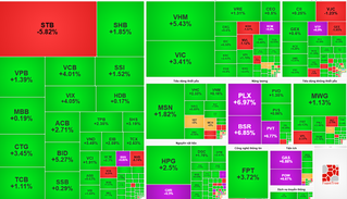 Dòng tiền dồn dập đổ vào năng lượng, PLX – BSR – PVT – GAS – POW “dắt tay” tăng trần