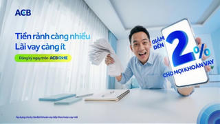 ACB tung giải pháp “Giảm lãi suất vay tự động” đến 2%/năm
