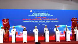 Khởi công Dự án xây dựng tuyến Metro số 2 (Bến Thành - Tham Lương)