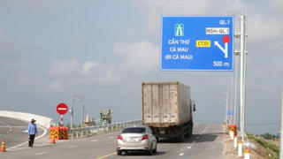 Cao tốc Hậu Giang - Cà Mau chính thức thông xe