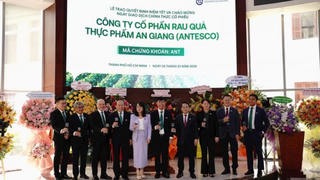 Cổ phiếu ANT của Antesco chào sàn HOSE với vốn hóa ngàn tỷ đồng