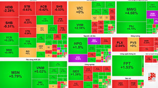 VN-Index lấy lại sắc xanh sau chuỗi giảm điểm