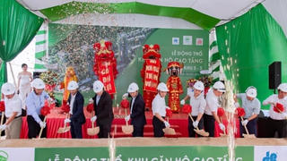 Hòa Bình động thổ dự án gần 3.000 tỷ đồng tại dự án Eco Retreat