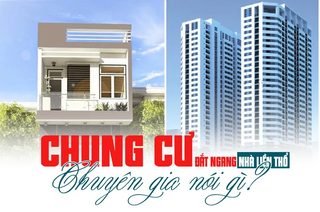 Giá chung cư đắt ngang nhà liền thổ, chuyên gia nói gì?