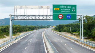 Thông xe cao tốc Quảng Ngãi - Hoài Nhơn