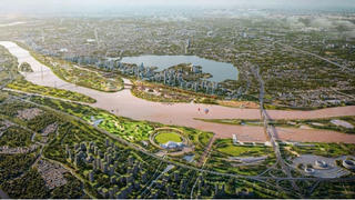 Tạm dừng thủ tục đầu tư, xây dựng trong phạm vi dự án Đại lộ sông Hồng