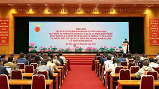 Cục Thuế tập huấn triển khai chính sách và quản lý thuế với hộ kinh doanh