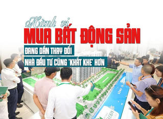 Hành vi mua bất động sản đang dần thay đổi, nhà đầu tư cũng “khắt khe” hơn