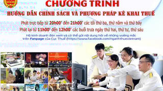 Cục Thuế “cầm tay chỉ việc” cho hộ kinh doanh kê khai thuế trên nền tảng mạng xã hội