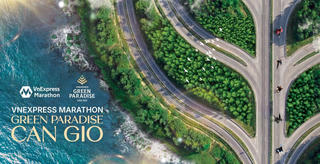 Hơn 5.000 vận động viên tham gia VnExpress Marathon Green Paradise Cần Giờ