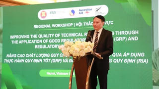 Tăng cường chất lượng quy chuẩn kỹ thuật: Đẩy mạnh áp dụng GRP và RIA