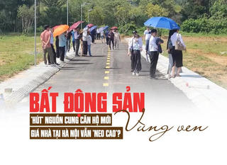 Bất động sản vùng ven “hút” nguồn cung căn hộ mới