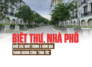 Biệt thự, nhà phố khởi sắc nhất trong 5 năm qua, thanh khoản cũng “tăng tốc”