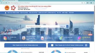 Hướng dẫn hộ kinh doanh thực hiện thông báo số tài khoản ngân hàng/số hiệu ví điện tử trên cổng dịch vụ công