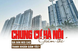 Thị trường căn hộ Hà Nội “hạ nhiệt”: Giá bán neo cao, thanh khoản giảm tốc