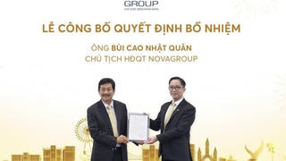 Ông Bùi Cao Nhật Quân thay cha làm Chủ tịch NovaGroup
