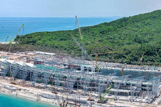 Sau 10 tháng thi công, dự án Apec Phú Quốc sắp hoàn thành