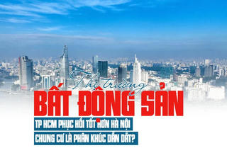 Thị trường bất động sản TP HCM phục hồi tốt hơn Hà Nội, chung cư là phân khúc dẫn dắt