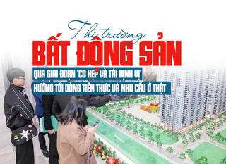 Thị trường bất động sản qua giai đoạn “co hẹp và tái định vị”, hướng tới dòng tiền thực và nhu cầu ở thật