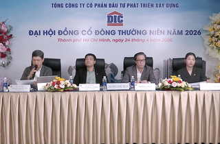 ĐHCĐ DIC Corp: Lãnh đạo nhận định mặt bằng lãi suất cao gây áp lực lớn lên thị trường, chi phí của doanh nghiệp