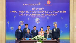 SACOMBANK và Tập đoàn Vingroup ký kết hợp tác chiến lược toàn diện