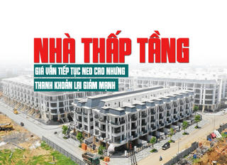 Nhà thấp tầng: Giá vẫn tiếp tục neo cao nhưng thanh khoản lại giảm mạnh