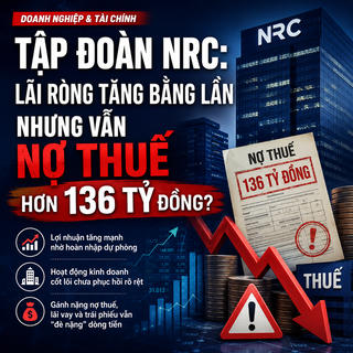 Tập đoàn NRC: Lãi ròng tăng bằng lần nhưng vẫn nợ thuế hơn 136 tỷ đồng?

